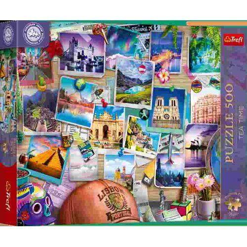 TREF LINE Puzzle 500 delova – Memorije sa putovanja Cene