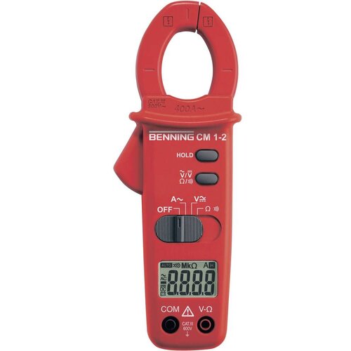 Benning CM 1-2 strujne stezaljke, ručni multimetar digitalni CAT III 600 V Zaslon (brojevi): 2000 Cijene