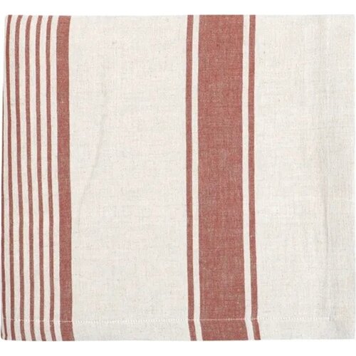Classic Textiles of Sweden Namizni prt Lukas 140 x 250 cm - rust/linen Slike
