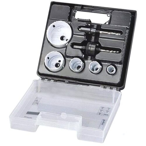 Wolfcraft Set bimetalnih kruna 3498000 srebrni Slike