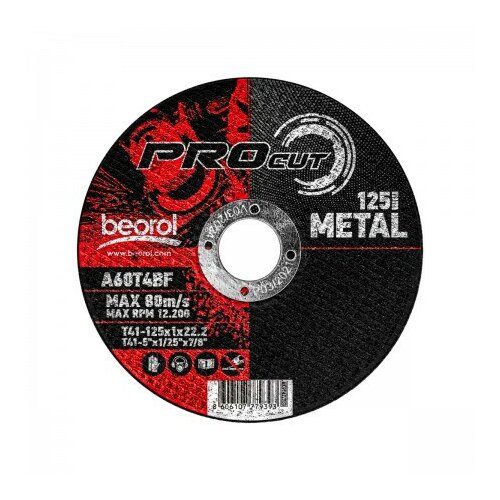  rezna ploča za metal 125x1mm procut ( RPM125X1 ) Cene
