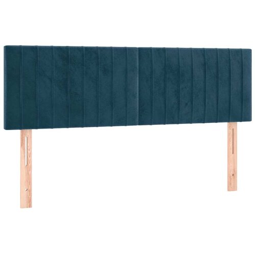  LED uzglavlje tamnoplavo 144x5x78/88 cm bar&amp;scaron;unasto Slike