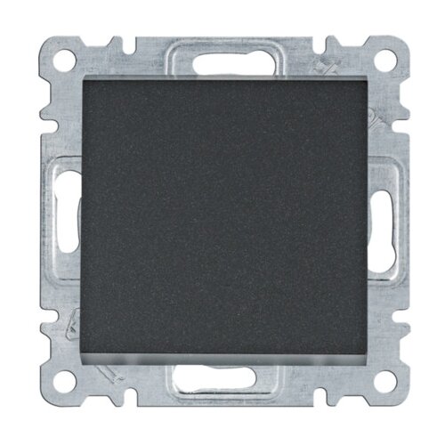 HAGER Taster obični 10A 1K.0 Lumina WL0113 crni Slike