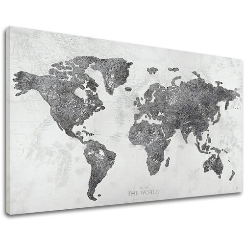  Slike na platnu mapa sveta  (autorske reprodukcije) Cene