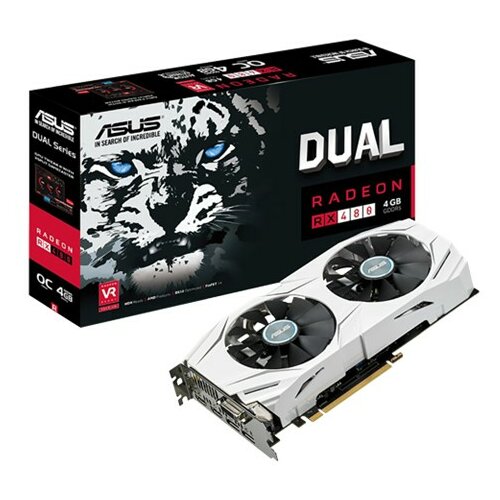 Asus AMD RX 480 4GB 256bit DUAL-RX480-4G grafička kartica Slike