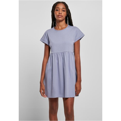 UC Curvy Women&amp;#039;s Empire Valance Tee violablue organic dress Slike