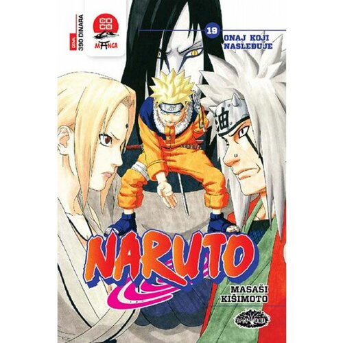 Darkwood Masaši Kišimoto - Naruto 19 - Onaj koji nasleđuje Cene