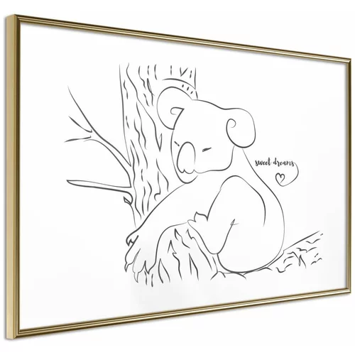  Poster - Resting Koala 45x30