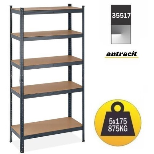 Medacom KD Polica metal-medijapan 180x90x35cm 5x175kg Cene