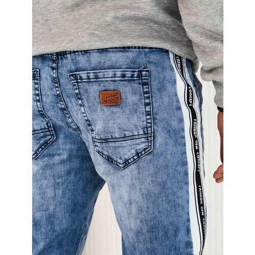 DStreet Men's Blue Denim Doggers Cene