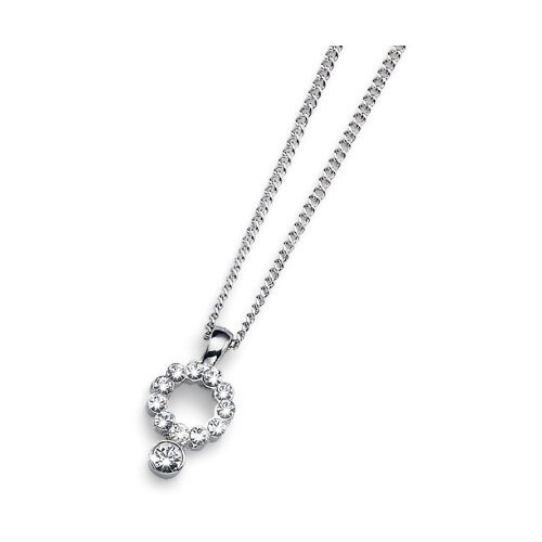  Ženski oliver weber favour crystal lančić sa swarovski belim kristalnim priveskom ( 11534 ) Cene