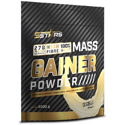 5 STARS Ugljeni hidrati Mass Gainer, Vanila, 5 kg Cene
