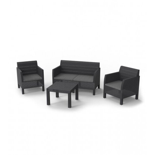 TOOMAX Garnitura Matilde 4/1 sa jastucima Antracit Z114R541 Slike