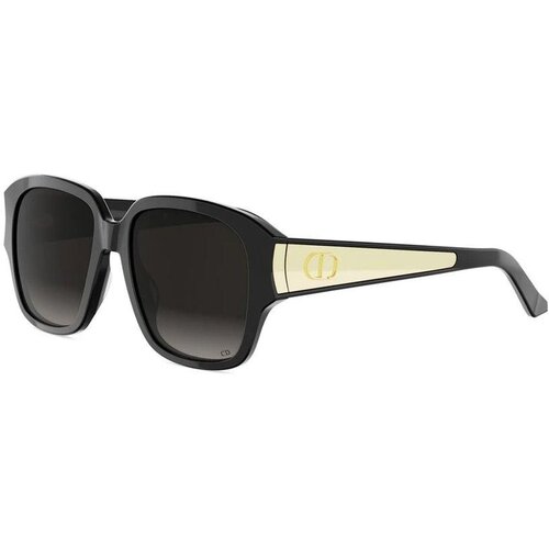 Dior DiorGlow S2I Black Square Sunglasses - ONE SIZE (54) Slike