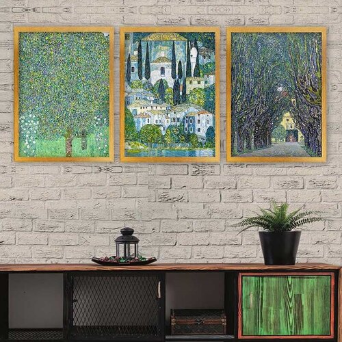 Wallity Set uramljenih slika 3AC_UN3848003, 3 Dela Cene