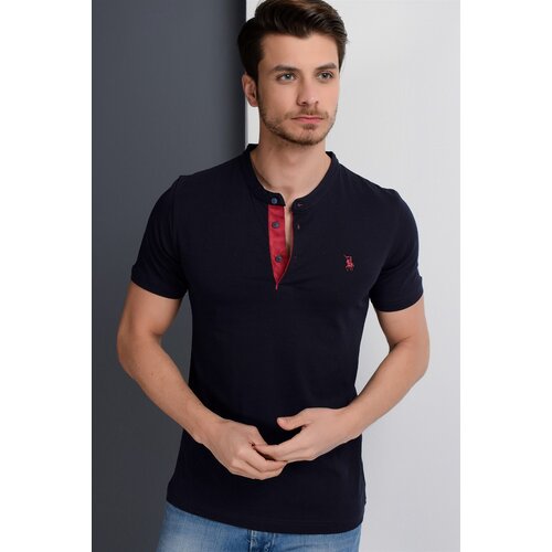 Dewberry T8560 T-SHIRT-NAVY BLUE Slike