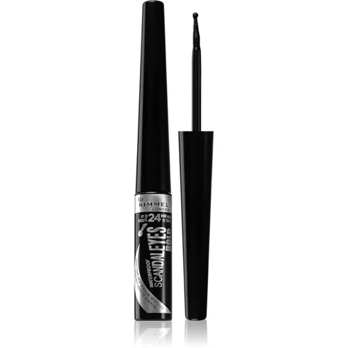 Rimmel London ScandalEyes Bold tekući eyelineri nijansa 001 Black 2.5 ml