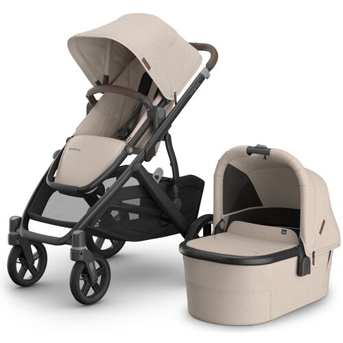 Uppababy Voziček 2v1 Ada Vista V3 sandstone melange Cene