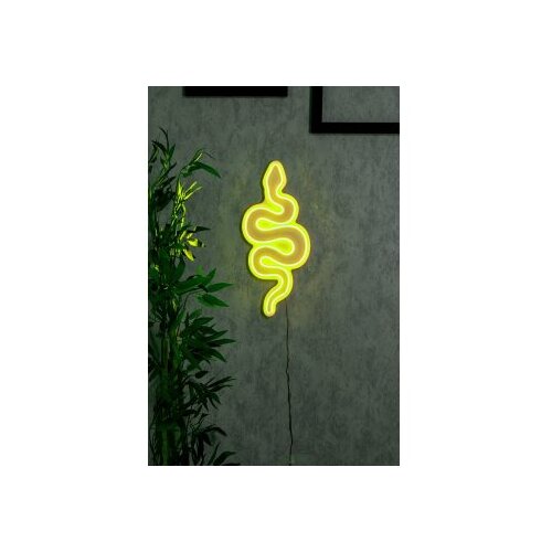 WALLXPERT dekorativna plastična led rasveta snake yellow Cene