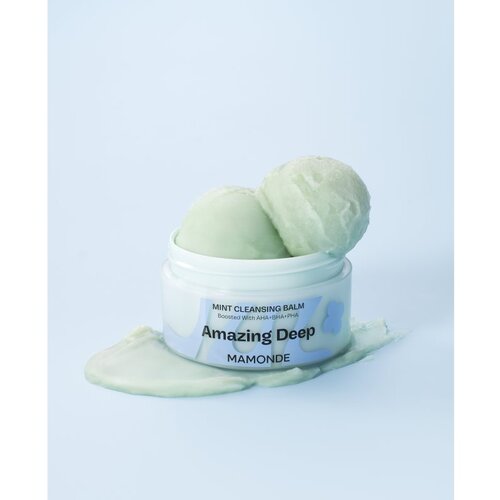 MAMONDE Amazing Deep Mint Cleansing Balm globinsko čistilni balzam s pomirjajočim učinkom 90 ml Slike