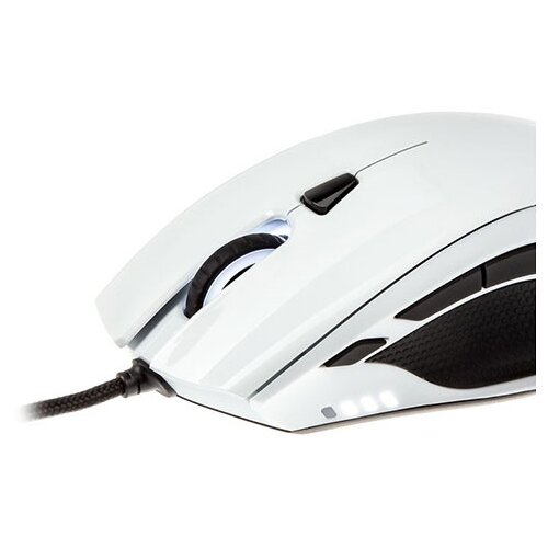 EPICGEAR cyclops x white gaming ir led optički mi&amp;scaron;/usb/do 5000dpi/7 tastera/1.8m kabl Slike