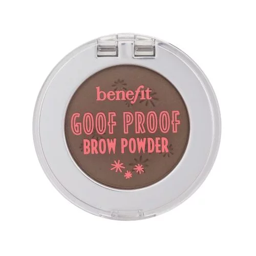 Benefit Goof Proof Brow Powder puder za obrvi odtenek 2 Warm Golden Brown 1,9 g
