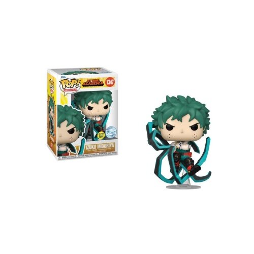 Funko POP Animacija My Hero Academia Izuku Midoriya z Blackwhip GITD Exclusive 1347, (21324367) Cene