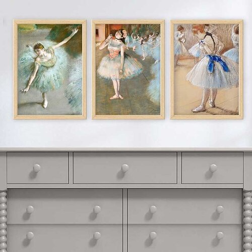 Wallity Set uramljenih slika 3NTC_UN2684809, 3 Dela Cene