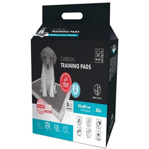 M Pets Pelene za pse Carbon 30 komada 45x60cm Cene