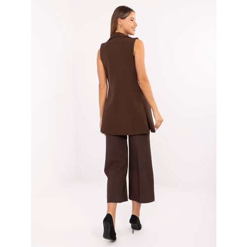 RUE PARIS Vest-IT-KZ-FL5069.84-brown Cene