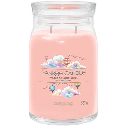 Yankee Candle Watercolour Skies mirisna svijeća Signature 567 g Slike