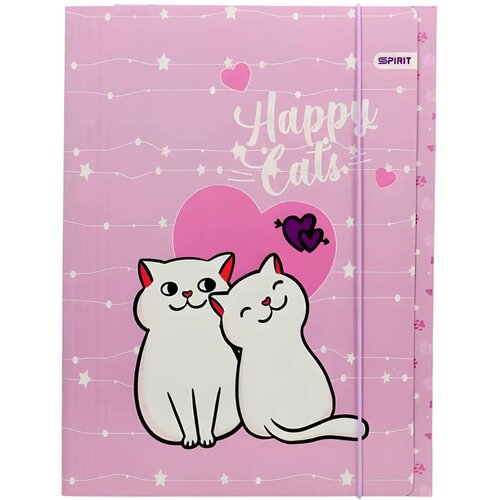 Spirit happy cats ružičasta gumena mapa 600gr A/4 Cijene