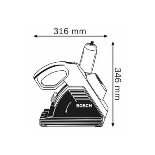 Bosch Glodalica za utore GNF 35 CA Slike