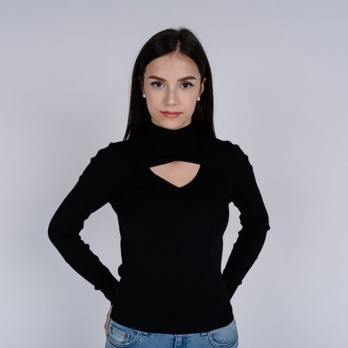 Michael Kors Sweater - V CUT OUT SWTR black Slike