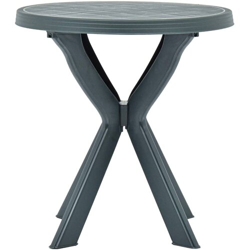 Bistro stol zeleni &amp;Oslash; 70 cm plastični Slike
