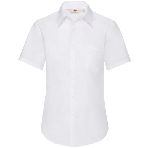 Fruit Of The Loom F18&amp;bull;LADIES SHORT SLEEVE POPLIN SHIRT Slike