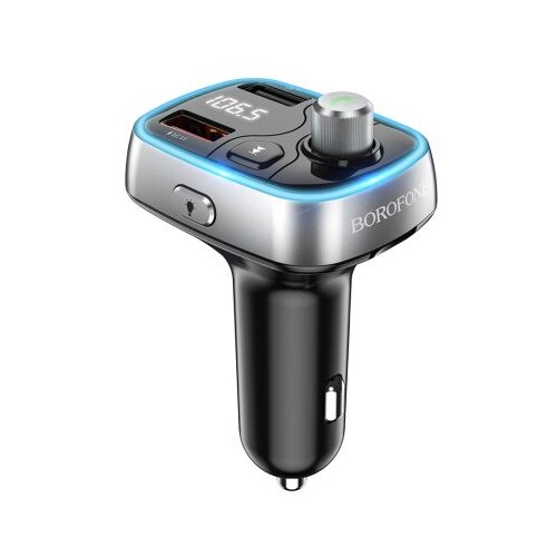 FM transmiter Bluetooth sa USB punjaćem BOROFONE BC32 Sunlight car TF card black Slike