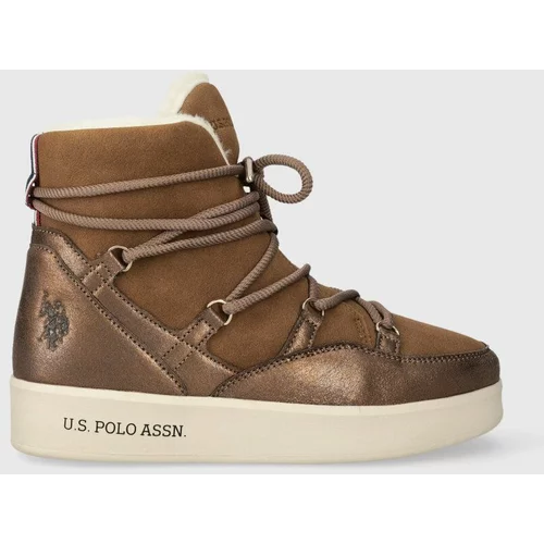 U.S. Polo Assn. Čizme za snijeg VEGY boja: smeđa, VEGY005W/CHY1