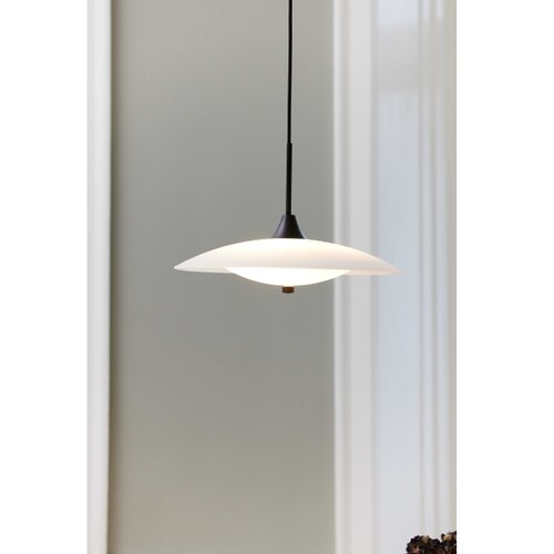 Halo Design 991317 - Visilica na sajli BARONI 3xG9/18W/230V prečnik 46 cm bela/crna Slike
