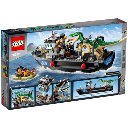 Lego Baryonyx dinozavrski pobeg s čolnom -76942, (20287308) Cene