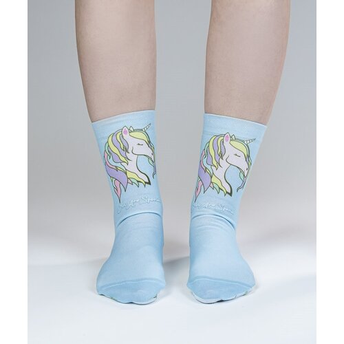 ZIBOF Dečije čarape Unicorn plave Slike