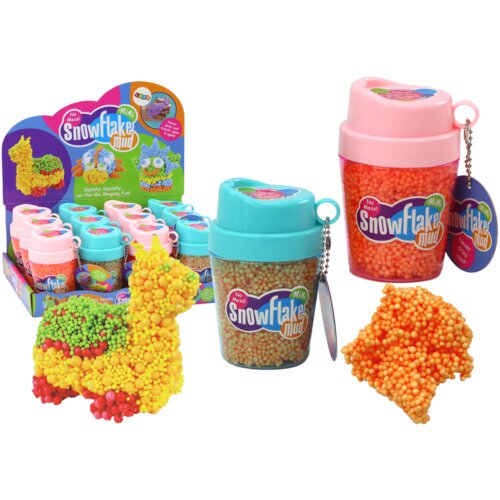 Squishy Styrofoam Balls in an Orange Cup Cene