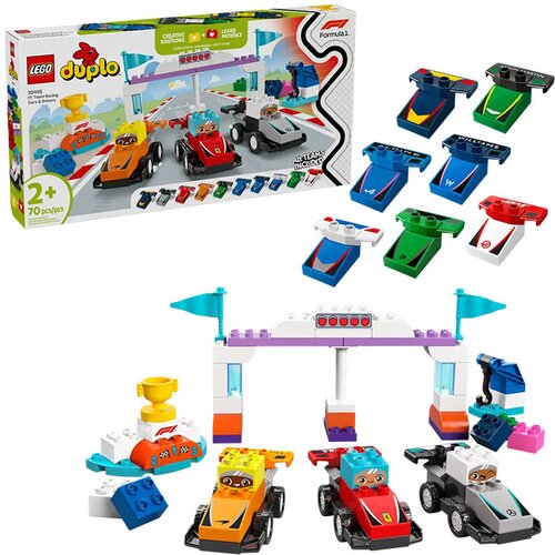 Lego DUPLO: Dirkalniki in dirkači ekipe F1 Cene
