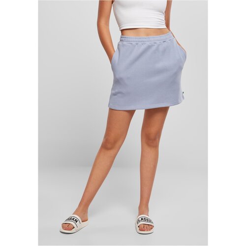 UC Curvy Ladies Organic Terry Mini Skirt violablue Cene