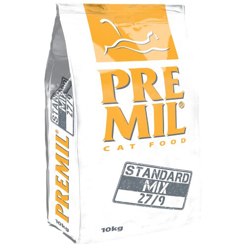 Premil Suva hrana za mačke svih uzrasta sa ukusom piletine, svinjetine i govedine, 10kg Slike
