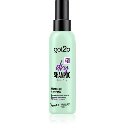 got2b Fresh it Up Extra Care nježan suhi šampon parfemi Bergamot & Freesia 150 ml