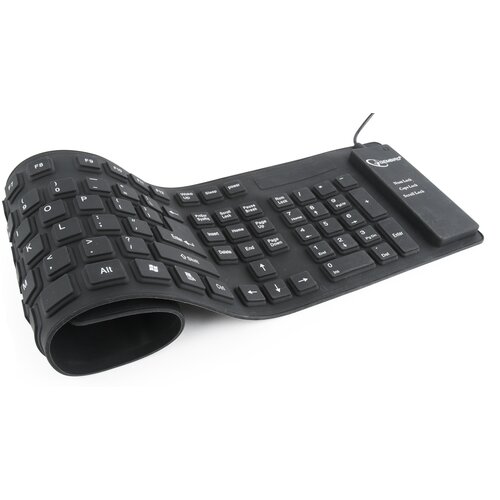 Gembird tastatura usb + PS/2 qwerty crno Slike