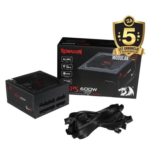 Redragon NAPAJALNIK ZA PC - GC-PS003 600W FULL MODULA NAPAJALNIK ZA PC Cene