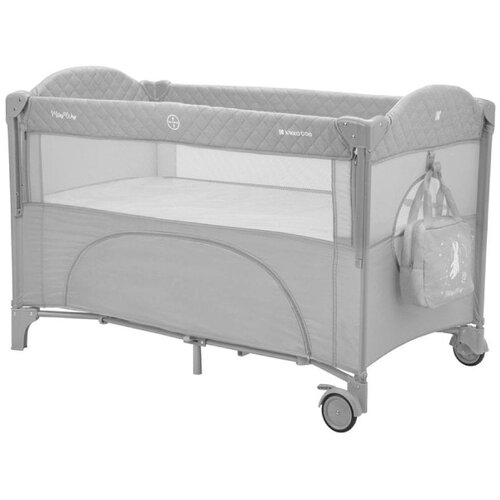 Kikka Boo Milky Way prenosivi krevetac sa padajućom stranicom | 2 Nivoa Cene