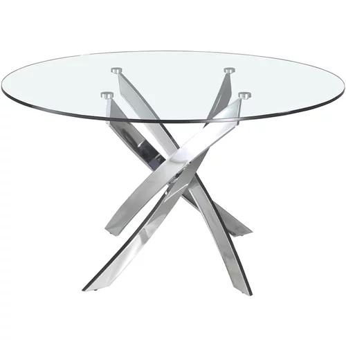 Angel Cerdá Okrogla steklena jedilna miza, (20591840)